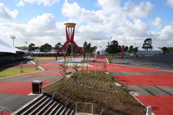 Plaza surfacing