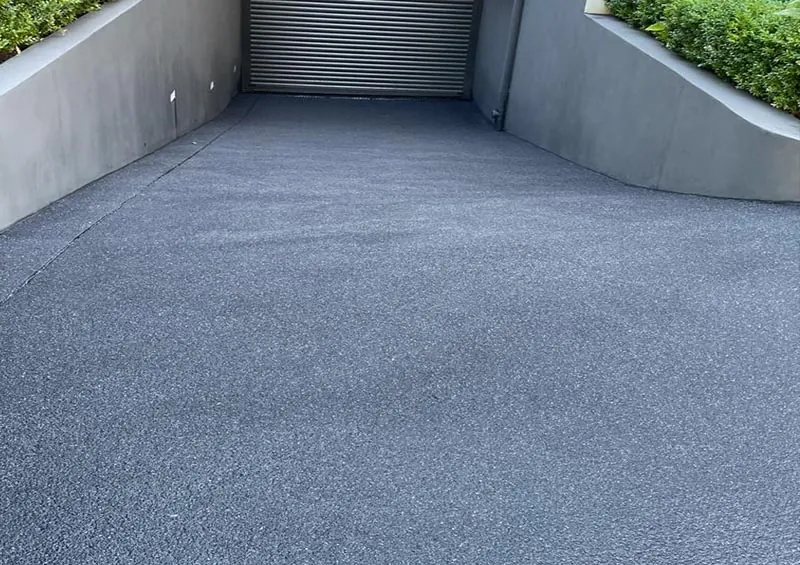 Basement ramp